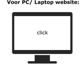 Voor PC/ Laptop website: click