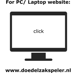 For PC/ Laptop website: click www.doedelzakspeler.nl