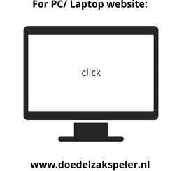For PC/ Laptop website: click www.doedelzakspeler.nl
