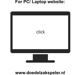 For PC/ Laptop website: click www.doedelzakspeler.nl